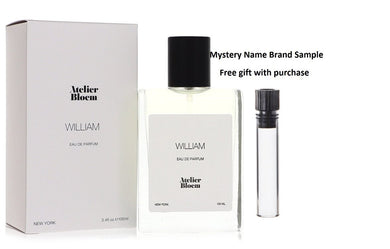 Atelier Bloem William by Atelier Bloem Eau De Parfum Spray (Unisex) 3.4 oz And a Mystery Name brand sample vile