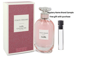 Coach Dreams by Coach Eau De Parfum Spray 3 oz And a Mystery Name brand sample vile