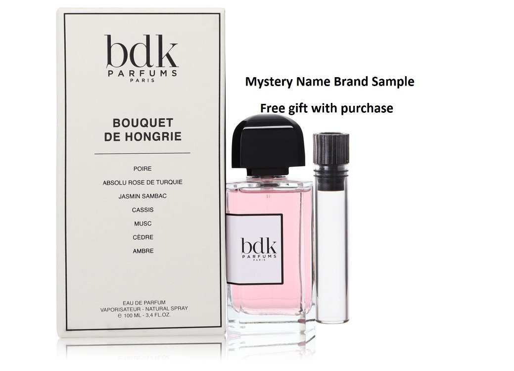 Bouquet De Hongrie by BDK Parfums Eau De Parfum Spray (Unisex) 3.4 oz And a Mystery Name brand sample vile
