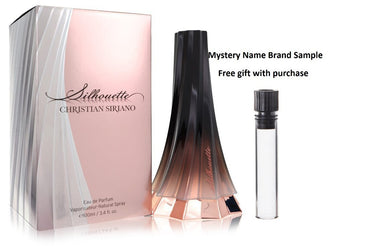 Silhouette by Christian Siriano Eau De Parfum Spray 3.4 oz And a Mystery Name brand sample vile