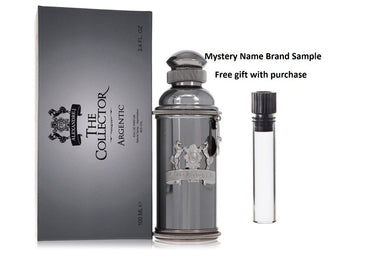Argentic by Alexandre J Eau De Parfum Spray 3.4 oz And a Mystery Name brand sample vile