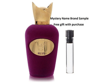 Sospiro Muse by Sospiro Eau De Parfum Spray (Unboxed) 3.4 oz And a Mystery Name brand sample vile