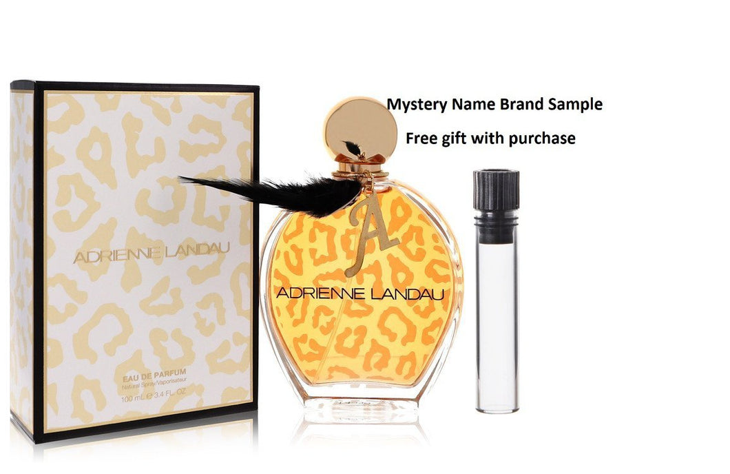 Adrienne Landau by Adrienne Landau Eau De Parfum Spray 3.4 oz And a Mystery Name brand sample vile