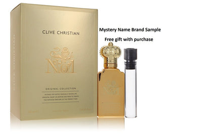Clive Christian No. 1 by Clive Christian Perfume Spray 1.6 oz And a Mystery Name brand sample vile