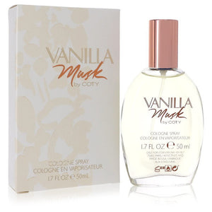 Vanilla Musk by Coty Cologne Spray 1.7 oz For Women