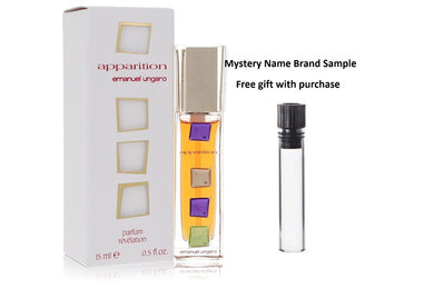 Apparition by Ungaro Pure Parfum .5 oz And a Mystery Name brand sample vile