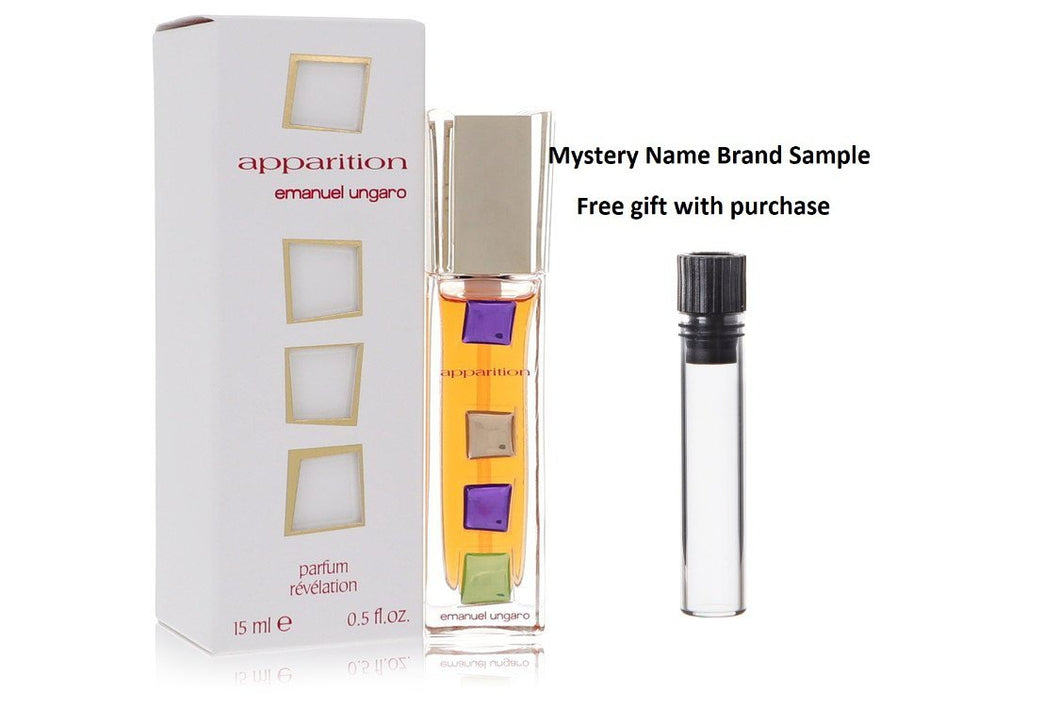 Apparition by Ungaro Pure Parfum .5 oz And a Mystery Name brand sample vile