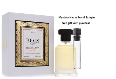 Bois 1920 Ancora Amore Youth by Bois 1920 Eau De Toilette Spray 3.4 oz And a Mystery Name brand sample vile
