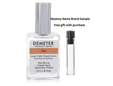 Demeter Dirt by Demeter Cologne Spray 1 oz And a Mystery Name brand sample vile