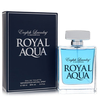 Royal Aqua by English Laundry Eau De Toilette Spray 3.4 oz For Men