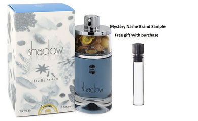 Ajmal Shadow by Ajmal Eau De Parfum Spray 2.5 oz And a Mystery Name brand sample vile