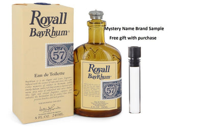 Royall Bay Rhum 57 by Royall Fragrances Eau De Toilette 8 oz And a Mystery Name brand sample vile