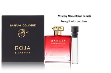 Roja Danger by Roja Parfums Extrait De Parfum Spray 3.4 oz And a Mystery Name brand sample vile