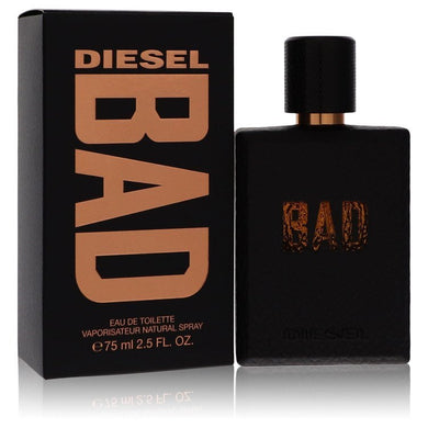 Diesel Bad by Diesel Eau De Toilette Spray   2.5 oz  For Men