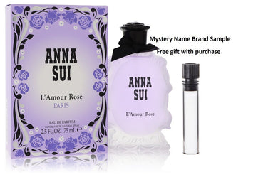 Anna Sui L'amour Rose by Anna Sui Eau De Parfum Spray 2.5 oz And a Mystery Name brand sample vile