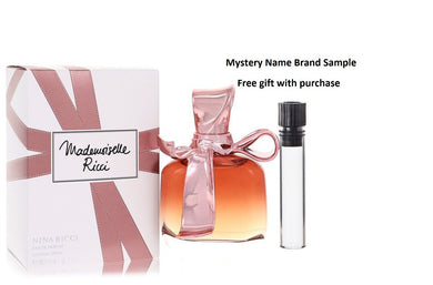 Mademoiselle Ricci by Nina Ricci Eau De Parfum Spray 2.7 oz And a Mystery Name brand sample vile