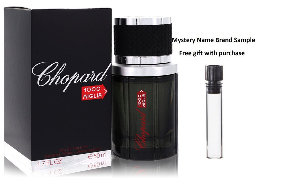 Chopard 1000 Miglia by Chopard Eau De Toilette Spray 1.7 oz And a Mystery Name brand sample vile