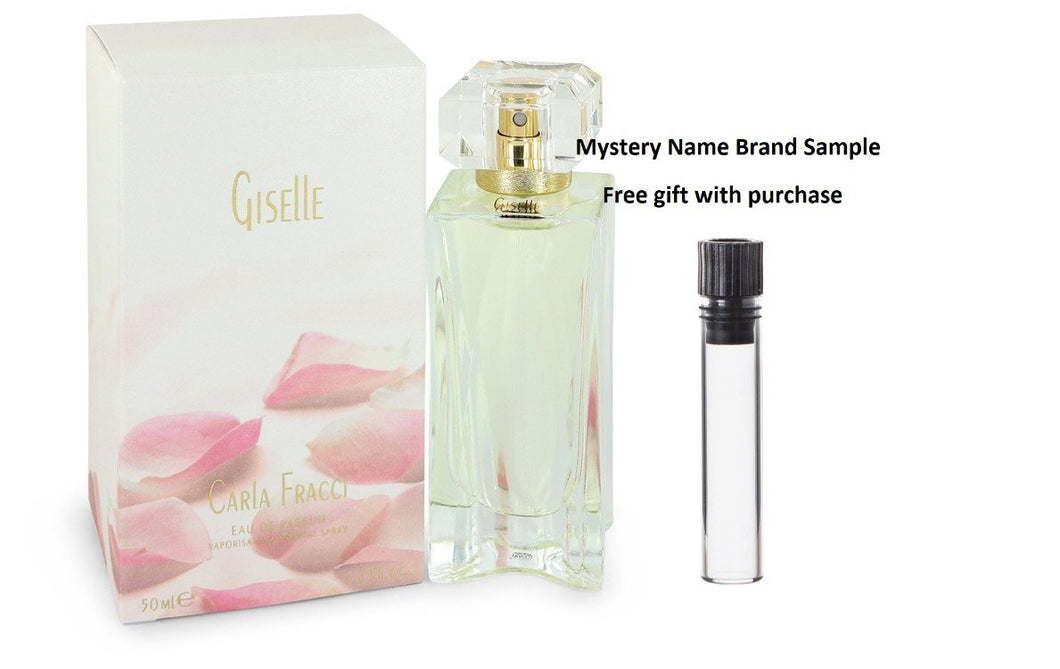 Giselle by Carla Fracci Eau De Parfum Spray 1.7 oz And a Mystery Name brand sample vile