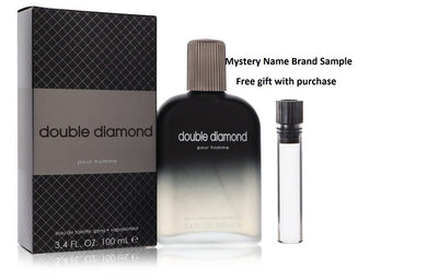 Double Diamond by Yzy Perfume Eau De Toilette Spray 3.4 oz And a Mystery Name brand sample vile