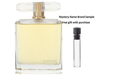 Empress by Sean John Eau De Parfum Spray (Tester) 3.4 oz And a Mystery Name brand sample vile