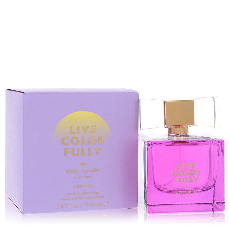 Live Colorfully Sunset by Kate Spade Eau De Parfum Spray 3.4 oz For Women