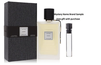 Les Compositions Parfumees Zamac by Lalique Eau De Parfum Spray 3.3 oz And a Mystery Name brand sample vile