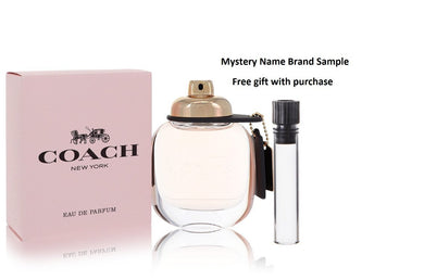 Coach by Coach Eau De Parfum Spray 1.7 oz And a Mystery Name brand sample vile