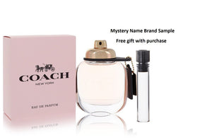 Coach by Coach Eau De Parfum Spray 1.7 oz And a Mystery Name brand sample vile
