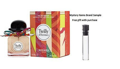 TWILLY D'HERMES by Hermes EAU DE PARFUM SPRAY 1.6 OZ for WOMEN And a Mystery Name brand sample vile