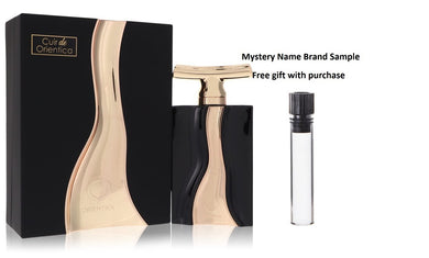 Cuir De Orientica by Al Haramain Eau De Parfum Spray 3 oz And a Mystery Name brand sample vile