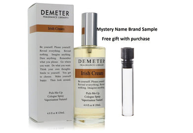 Demeter Irish Cream by Demeter Cologne Spray 4 oz And a Mystery Name brand sample vile