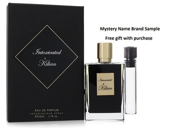 Kilian Intoxicated by Kilian Eau De Parfum Spray 1.7 oz And a Mystery Name brand sample vile