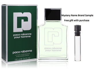 PACO RABANNE by Paco Rabanne After Shave 3.3 oz And a Mystery Name brand sample vile