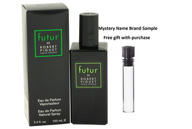 Futur by Robert Piguet Eau De Parfum Spray 3.4 oz And a Mystery Name brand sample vile