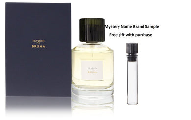 Bruma by Maison Trudon Eau De Parfum Spray 3.4 oz And a Mystery Name brand sample vile