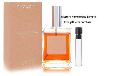 Calypso Figue by Calypso Christiane Celle Eau De Toilette Spray 3.4 oz And a Mystery Name brand sample vile
