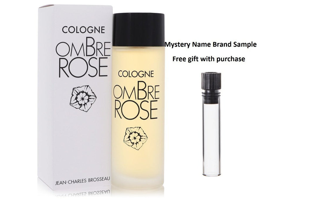 Ombre Rose by Brosseau Cologne Spray 3.4 oz And a Mystery Name brand sample vile
