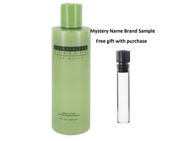 PERRY ELLIS RESERVE by Perry Ellis Body Lotion 8 oz And a Mystery Name brand sample vile