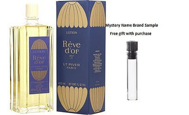 L.T. PIVER REVE D'OR by CJ Lasso COLOGNE SPLASH 14.2 OZ for WOMEN And a Mystery Name brand sample vile