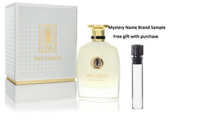 Oak Opulence by Oak Eau De Parfum Spray (Unisex) 3 oz And a Mystery Name brand sample vile