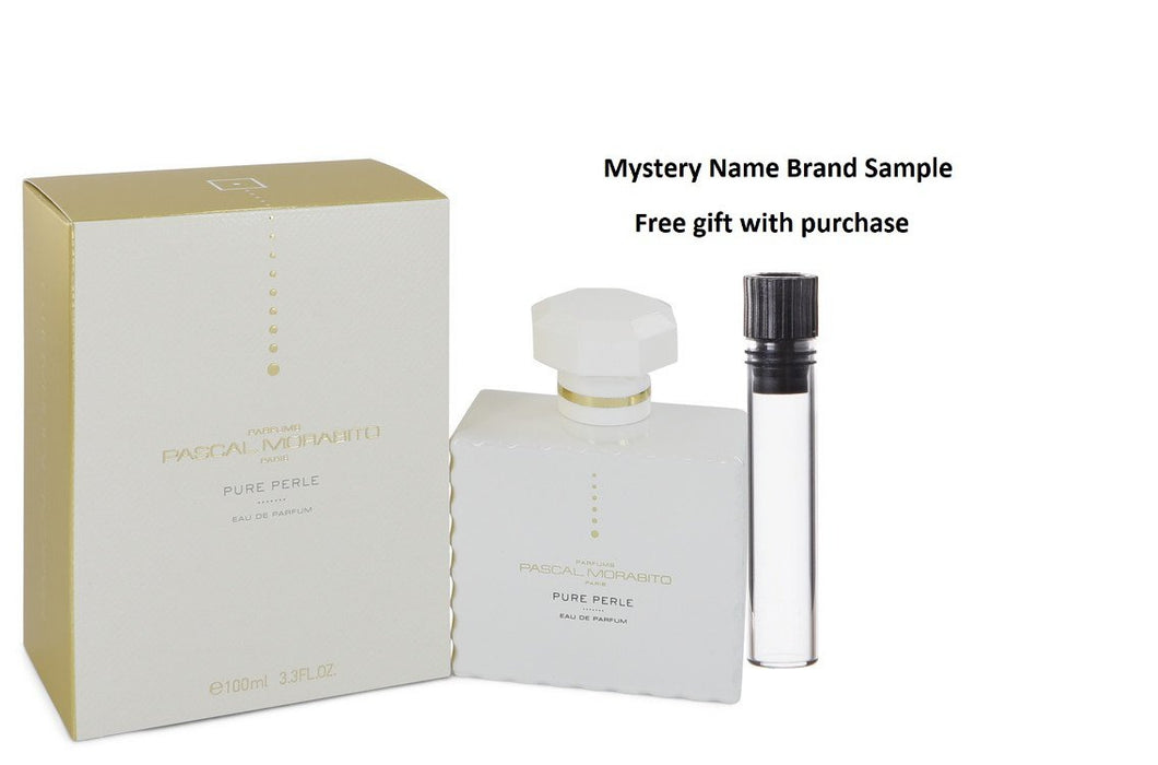 Pure Perle by PASCAL MORABITO Eau DE Parfum Spray 3.4 oz And a Mystery Name brand sample vile