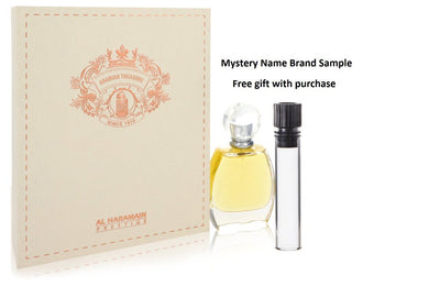 Al Haramain Arabian Treasure by Al Haramain Eau De Parfum Spray 2.4 oz And a Mystery Name brand sample vile