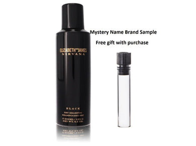 Nirvana Black by Elizabeth and James Dry Shampoo 4.2 oz And a Mystery Name brand sample vile