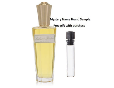 MADAME ROCHAS by Rochas Eau De Toilette Spray (Tester) 3.4 oz And a Mystery Name brand sample vile