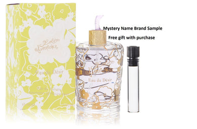 Lolita Lempicka Eau Du Desir by Lolita Lempicka Eau De Toilette Spray 3.4 oz And a Mystery Name brand sample vile