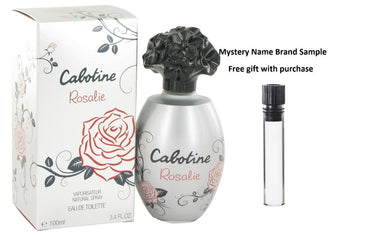 Cabotine Rosalie by Parfums Gres Eau De Toilette Spray 3.4 oz And a Mystery Name brand sample vile