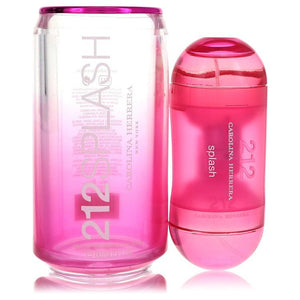 212 Splash by Carolina Herrera Eau De Toilette Spray (Pink) 2 oz For Women