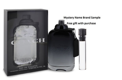 Coach by Coach Eau De Toilette Spray 6.7 oz And a Mystery Name brand sample vile