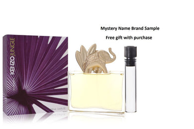 Kenzo Jungle Elephant by Kenzo Eau De Parfum Spray 3.4 oz And a Mystery Name brand sample vile