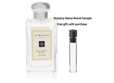 Jo Malone Blackberry & Bay by Jo Malone Cologne Spray (Unisex Unboxed) 3.4 oz And a Mystery Name brand sample vile